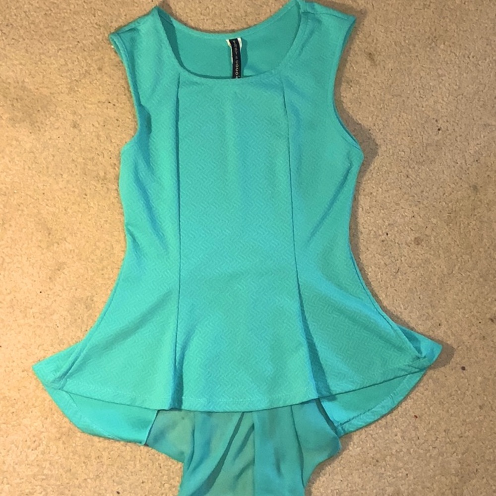 Gingy & Cocoa, Medium, Seafoam Green, Blouse